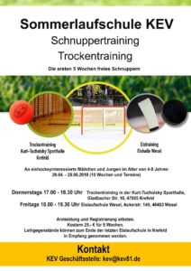 Sommerlaufschule KEV 2019 klein