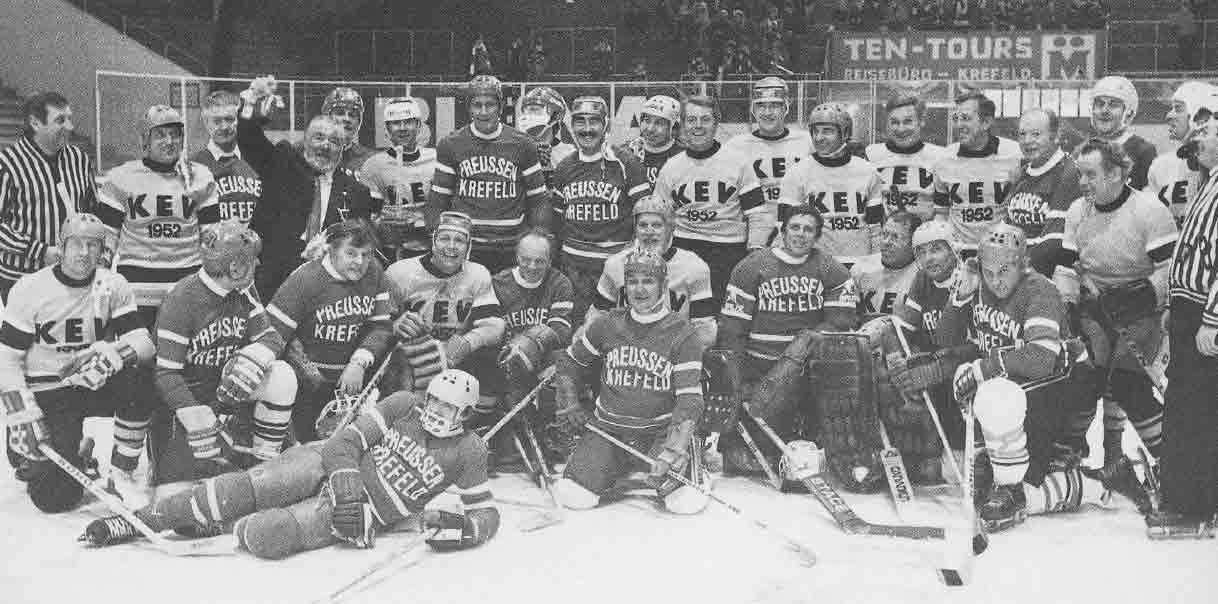 KEV Eishockey Pin Goalie Torwart Krefelder EV 1981 